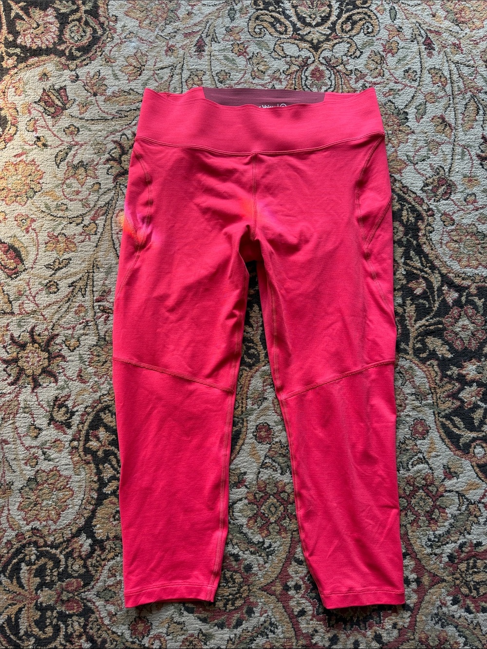 Outdoor Voices Red Capri Leggings